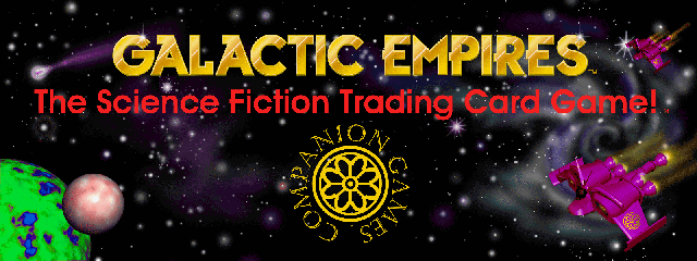 GALACTIC EMPIRES: The Science Fiction Trading Card Game!