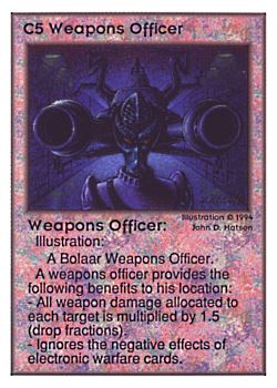 C5 - Weapons Officer<br>Set: Series U (Universe Edition)
