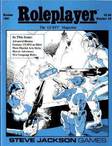 Roleplayer #26 - October 1991