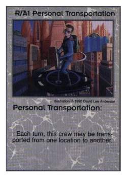 Need: 3    Want: 10    Have: 0    Will Trade: 0    In Storage: 0              R/A1 ‑ Personal Transportation  Set: GI  Rarity: V1    Artist: David Lee Anderson    