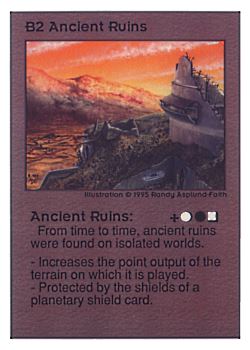 Need: 0    Want: 0    Have: 275 (+50)    Will Trade: 271    In Storage: 50              B2 ‑ Ancient Ruins  Set: UE  Rarity: C1    Artist: Randy Asplund‑Faith    