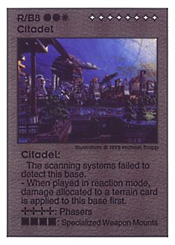 Need: 0 Want: 0 Have: 37 (+23) Will Trade: 35 In Storage: 29 R/B8 ‑ Citadel Set: PoM Rarity: V1 Artist: Michael Trapp Need: 0 Want: 0 Have: 37 (+23) Will Trade: 35 In Storage: 29 R/B8 ‑ Citadel Set: PoM Rarity: V1 Artist: Michael Trapp