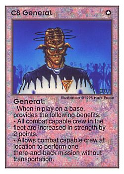 Need: 0    Want: 0    Have: 32 (+6)    Will Trade: 30    In Storage: 20              C8 ‑ General  Set: UE  Rarity: V1    Artist: Mark Poole    