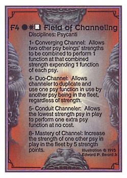 Need: 0    Want: 0    Have: 170    Will Trade: 162    In Storage: 44              F4 ‑ Field of Channeling  Set: PoM  Rarity: R1    Artist: Edward P. Beard Jr.    
