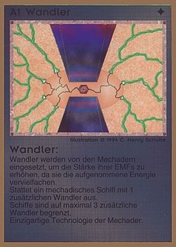 Need: 0    Want: 0    Have: 38 (+133)    Will Trade: 34    In Storage: 25              A1 ‑ Distribution Node (Wandler)  Set: GGB  Rarity: C2    Artist: C. Henry Schulte    