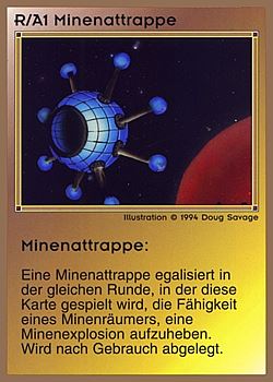 Need: 0    Want: 0    Have: 39 (+285)    Will Trade: 35    In Storage: 25              R/A1 ‑ False Mine (Minenattrappe)  Set: GGB  Rarity: C1    Artist: Doug Savage    