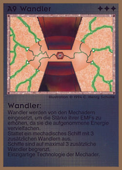 Need: 0    Want: 0    Have: 16 (+55)    Will Trade: 14    In Storage: 11              A9 ‑ Distribution Nodes (Wandler)  Set: GGB  Rarity: R1    Artist: C. Henry Schulte    