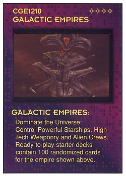 Need: 0    Want: 0    Have: -1    Will Trade: 0    In Storage: 0              Universe Edition Starter: Clydon (Series U)  Set: UE      Artist: Edward P. Beard Jr.    
