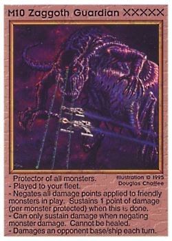 Need: 0    Want: 0    Have: 3    Will Trade: 1    In Storage: 1              M10 ‑ Zaggoth Guardian  Set: NE  Rarity: E1    Artist: Douglas Chaffee    