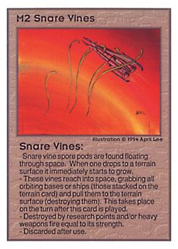 Need: 0    Want: 0    Have: 295 (+37)    Will Trade: 291    In Storage: 50              M2 ‑ Snare Vines  Set: UE  Rarity: C1    Artist: April Lee    