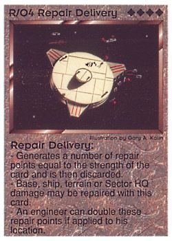 Need: 0    Want: 0    Have: 7 (+24)    Will Trade: 3    In Storage: 0              R/O4 ‑ Repair Delivery  Set: PE  Rarity: V1    Artist: Gary A. Kalin    