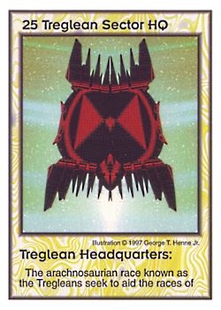Need: 0    Want: 8    Have: 5    Will Trade: 0    In Storage: 1              HQ25 ‑ Treglean Sector HQ  Set: AF  Rarity: V2    Artist: George T. Henne Jr.    