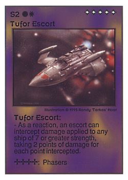 Need: 0    Want: 0    Have: 79 (+47)    Will Trade: 75    In Storage: 24              S2 ‑ Tufor Escort  Set: UE  Rarity: R3    Artist: Randy 'Tarkas' Hoar    