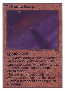 Need: 0    Want: 0    Have: 211    Will Trade: 203    In Storage: 75              T1 ‑ Apollo Body  Set: UE  Rarity: VC2    Artist: Michael Carroll    