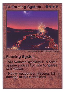 Need: 0    Want: 0    Have: 163    Will Trade: 155    In Storage: 65              T4 ‑ Forming System  Set: UE  Rarity: C2    Artist: Michael Carroll    